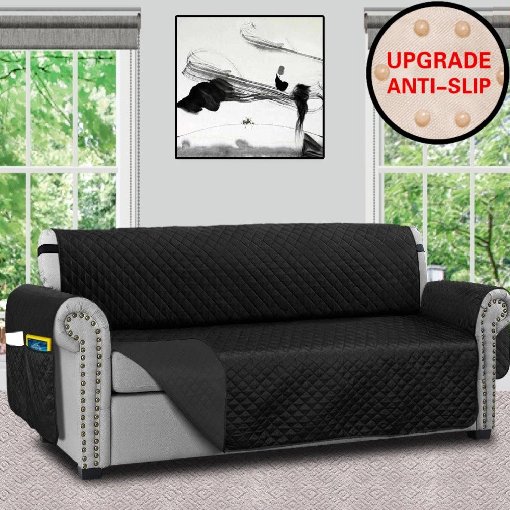 Upgraded Anti-Slip Water-Resistant Super Comfortable Sofa Cover/Furniture Protector For Pets & Kids