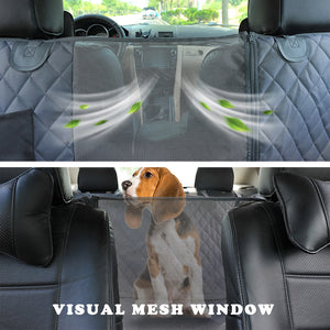 Stain Resistant Dog Car Hammock Waterproof Dog Seat Cover for Back Seat  with Mesh Window - China Dog Bed and Pet Bed price