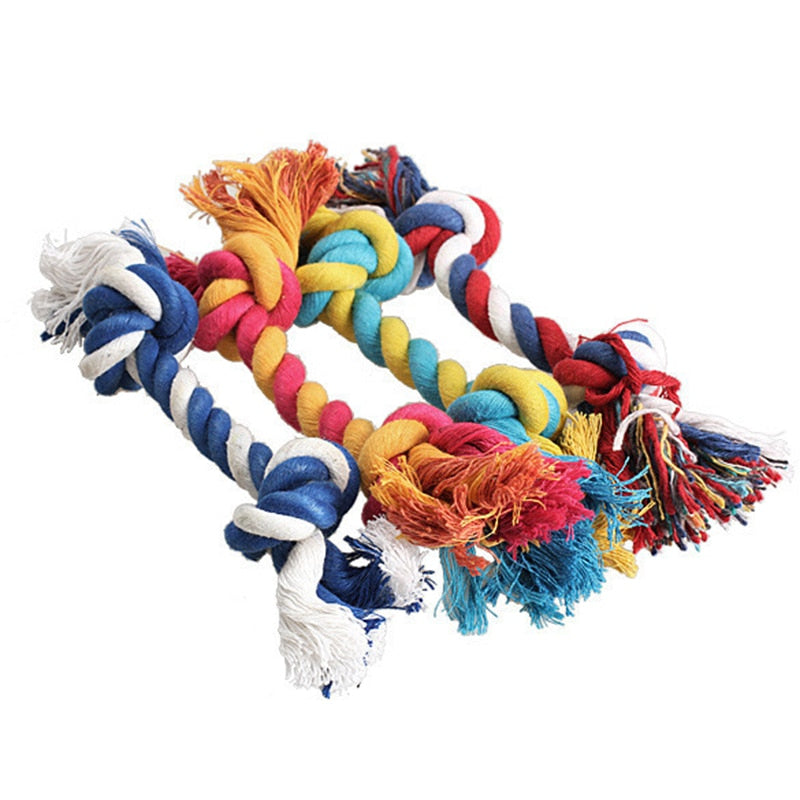 4-Pack Rope Chew-Toy for Puppies and Small Dogs